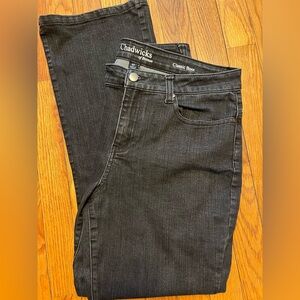 Chadwicks Black Boot Cut Jeans